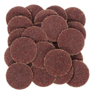 25pcs 24 Grit 2 Inch R-Type Abrasive Sanding Discs Roll Lock Sanding Pads