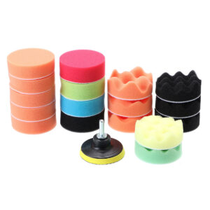 3 Inch Polishing Sponge Waxing Buffing Pad Kit Compound Car Polisher Wash