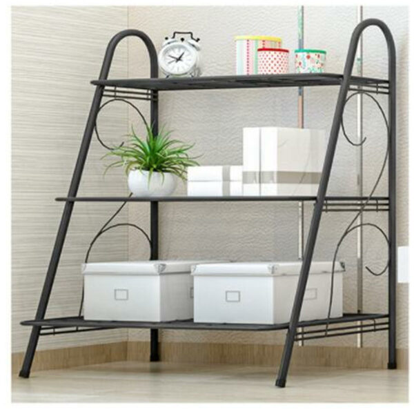 3 Layer Iron Succulent Flower Pots Plant Stand Display Bookshelf Shoe Organizer