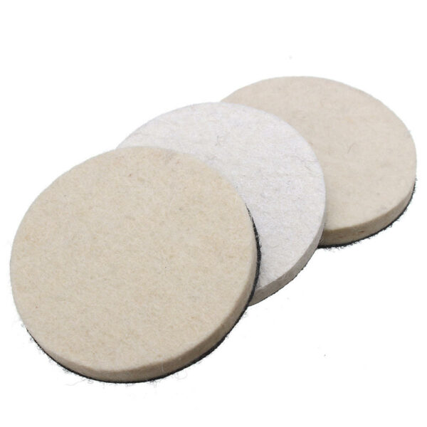 3pcs Cerium Oxide Polishing Powder with Felt Polishing Pad Polishing Wheel Kit