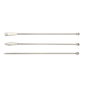 3pcs Stainless 22cm Steel Medicinal Ladle Spoon Chemistry Experiment Pharmacy