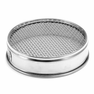 4/5/6 Mesh 4.75-0.15mm Aperture Lab Standard Test Sieve Stainless Steel Dia 20cm