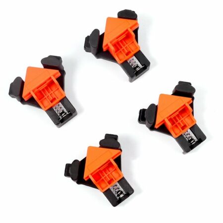 4PCS 90 Degree Right Angle Clamp Fixing Clips Picture Frame Corner Clamp Woodworking Hand Tool