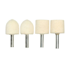 4pcs Wool Polishing Buffing Wheel For Final Polishing Process Working Tool