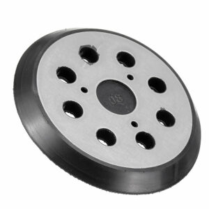 5 Inch 125mm 8 Holes Polishing Pad Hook Loop Sander Pad for Black Deck Makita