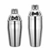 500ML/750ML Stainless Steel Cocktail Shaker Fish-shaped Bamboo Base Set Bartender Bar Appliances