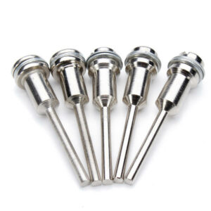 5pcs 1/8 Inch High Speed Steel Shank 5.8mm Screw Mandrels For Dremel