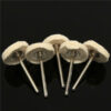 5pcs 25mm Felt Cloth Polishing Buffing Wheel for Rotary Grinder Tool