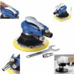 6 Inch Air Random Orbital Palm Sander Sanding Pad Vacuum Polisher