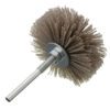 6mm Shank 80 Grit Abrasive Grinding Wheel Brush Wood Working Polishing Wheel