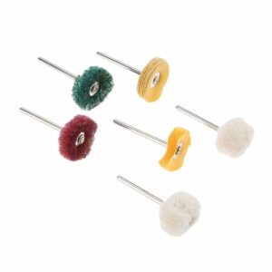 6pcs Polisher Buffer Wheel Polishing Buffing Pad Kit for Rotary Tool