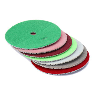 7 Inch Diamond Granite Concrete Marble Tile Stone Wet or Dry Polishing Pad