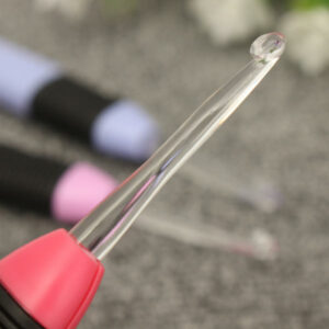 7 Pcs Colorful LED Crochet Lite Hooks Craft Knitting Needles Sewing Tool Batteries Included