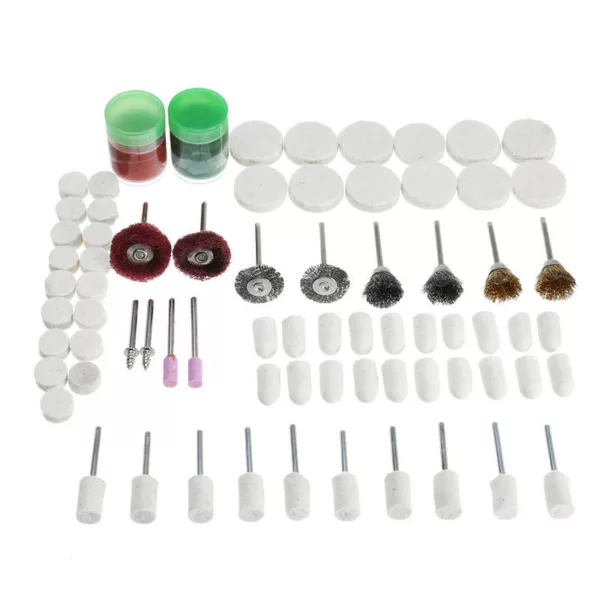 71pcs 1/8 Inch Shank Rotary Tool Accessories Set Polishing Cutting Grinding Bits for Dremel