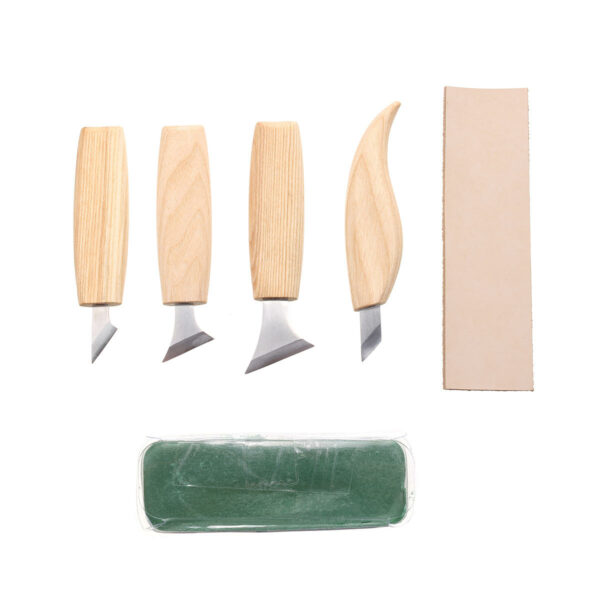 7Pcs Wood Carving Cutter Peeling Curved Woodwork Sculptural Carving Tool Set