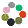 7pcs 4 Inch Wet Dry Concrete Backer Diamond Polishing Pad Set For Grinder Polishers