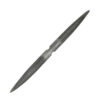 8 Inch Carbon Steel Double Ended Flat and Half Round Wax Carving File