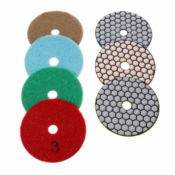 80MM Diamond Resin Sanding Polishing Pad Concrete Marble Grind Saw Disc