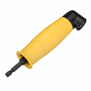 90 Degree Angled Electric Drill Right Angle Driver Reversible Ratchet Screwdriver Adapter