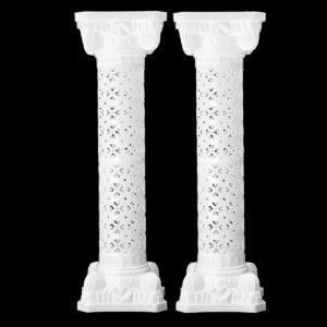 98CM Plastic Roman Pillar Column Pedstal Prop Stand Holder Wedding Party Decor Supplies