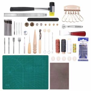 DIY Leather Tools Handmade Leather Tools Set Hand Sewn Diamond Chop Craft Set