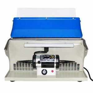 DM-5 AC110V/220V Polishing Machine With Dust Collector Mini Polishing Grinding Motor Bench Grinder Polisher Jewelry Polisher Machine