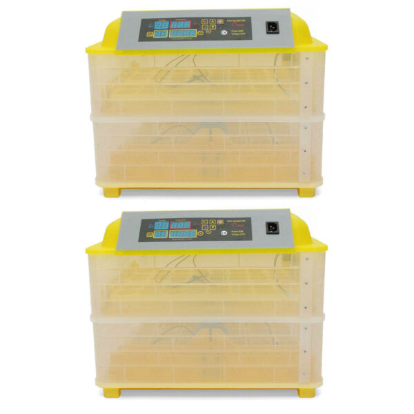 Digital Automatic 112 Eggs Incubator Egg Hatching Machine Incubator US EU Plug