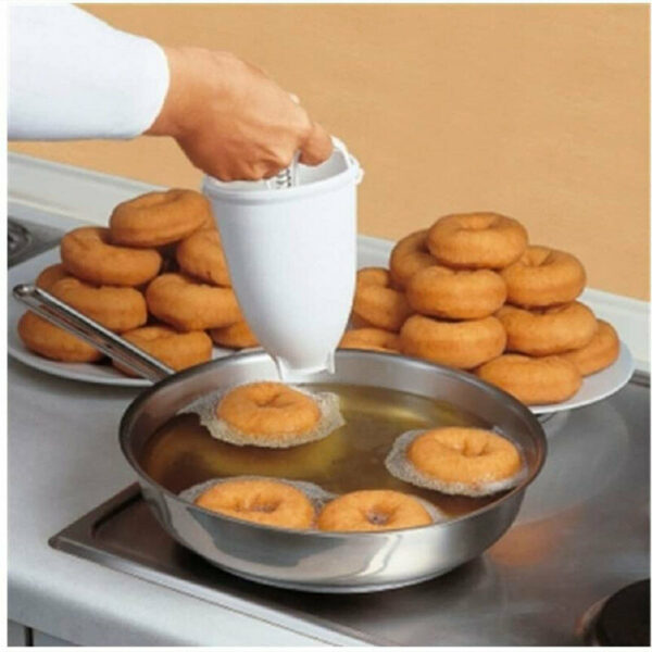 Doughnut Maker Batter Dispenser Plastic Donut Cake DIY Baking Tools Maker Cook