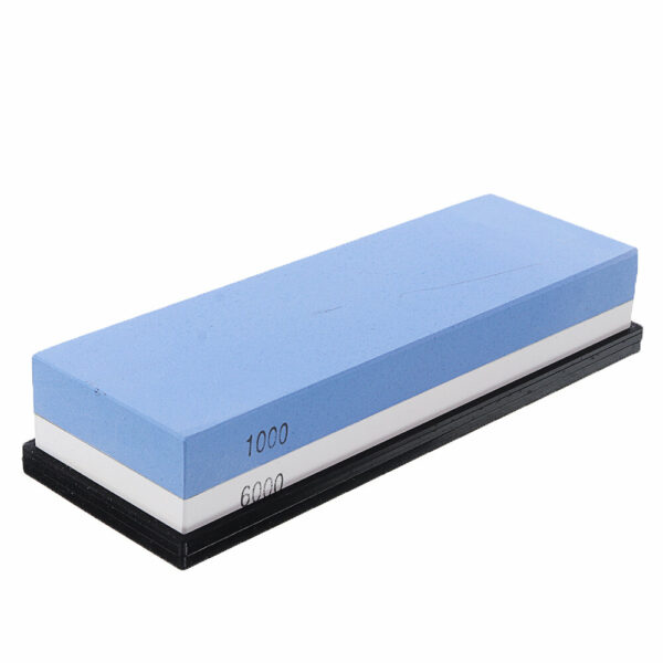 Drillpro 2 In 1 Sharpening Stone Whetstones Blade Sharpen Stones Waterstones Wetstones Wet Stones Blade Sharpener Stones Set 400/1000 1000/3000 1000/6000 3000/8000 Grit