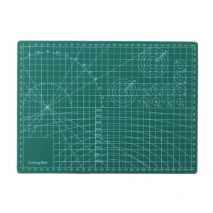 Drillpro 220mm x 300mm A4 Non Slip Cutting Mat Double-Sided Self Healing Rotary Cutting Mat Board