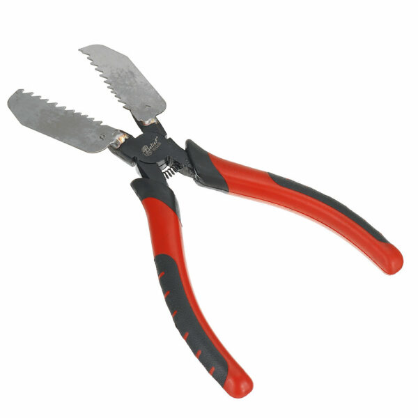 Large Serrated Pliers Black And Red Coloured Pliers