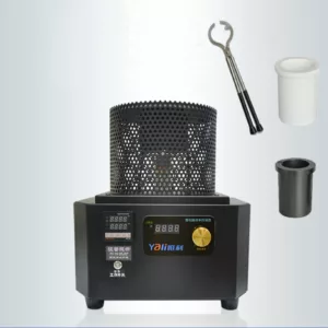 MM-TC-4000 220V 8000W 1200 Degree 4KG Temperture Control Mini Portable Induction Melting Furnace For Gold Silver Steel Smelting Machine