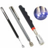 Mini Portable Magnetic Retractable Pickup Telescopic Powerful Iron Bar Magnetic Suction Rod with LED Light