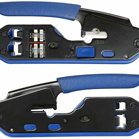 Modular Crimping Tool for RJ45 and RJ11