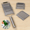 Multi-Purpose Vegetable Slicer Peeler Kitchen Tool Stainless Steel Grater