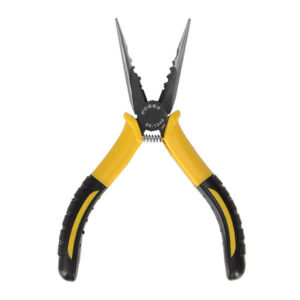 R'DEER 86-1346 6inch Japanese Style Handle Multipurpose Long Nose Pliers Network Tool