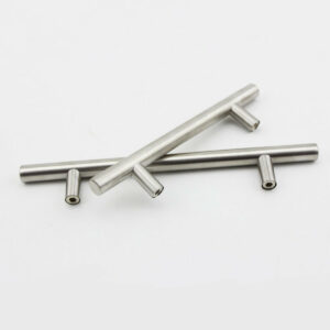 Stainless Steel T Bar Handles Kitchen Cabinet Furniture Cupboard Cabinet & Screw