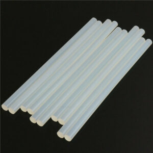 10pcs 11mm x 247mm EVA Clear Hot Melt Glue Adhesive Sticks For Glue Gun