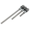 3Pcs 60/100/150mm Quick Release Drill Screwdriver Bit Holder 1/4 Inch Hex Shank Extension Bar