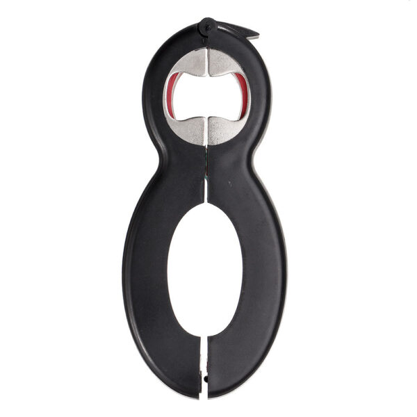 6 in 1 Multi Function Can Bottle Opener Jar Gripper Kitchen Tools