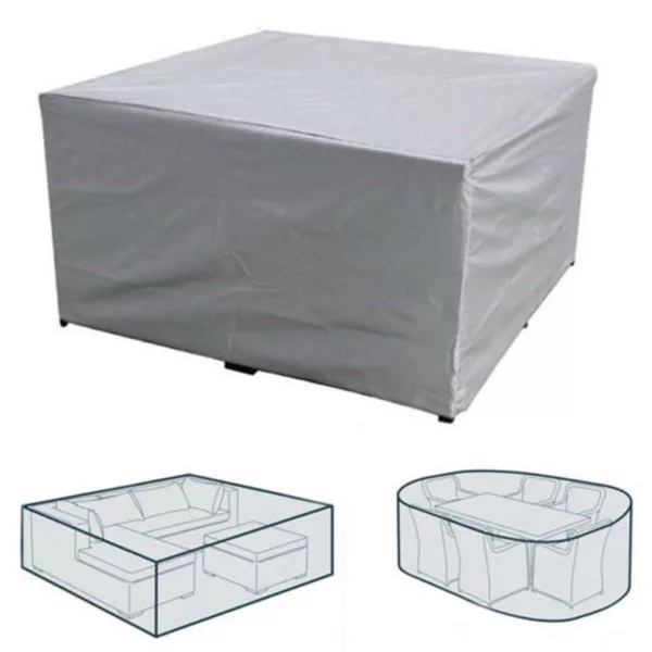 Large Capacity Waterproof Furniture Table Sofa Chair Cover Garden Outdoor Patio Protector