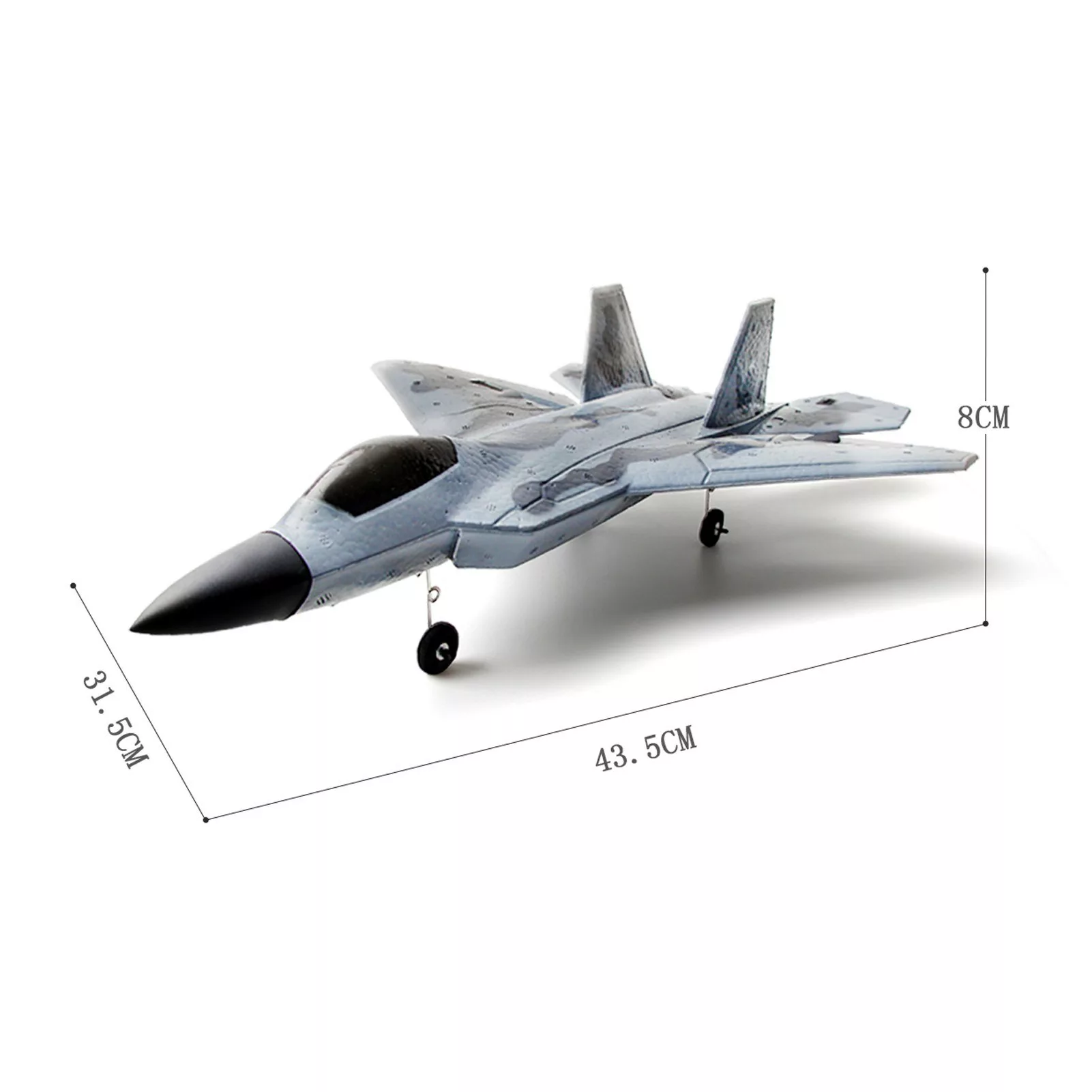 RC Airplane Side View Image